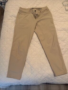 lululemon athletica Men's Tan Chinos